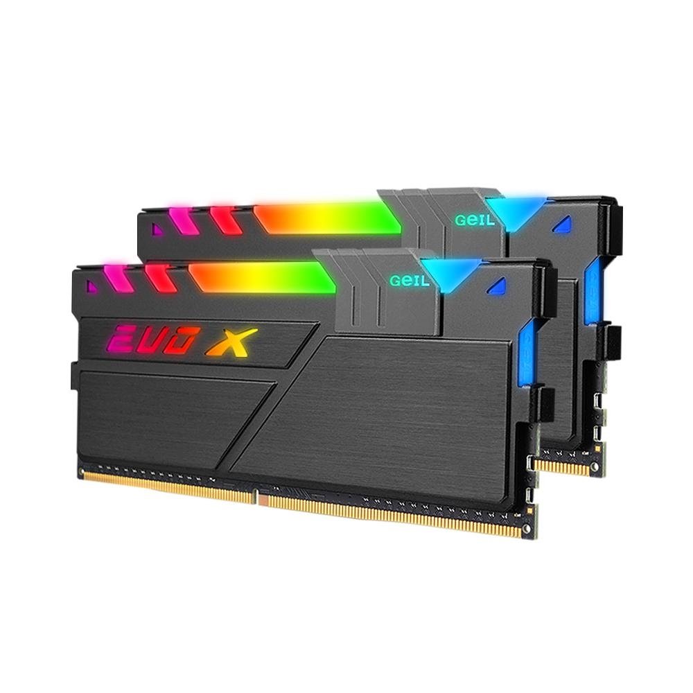 GeIL DDR4-3200 CL22 EVO X II AMD Gray RGB (16GB)