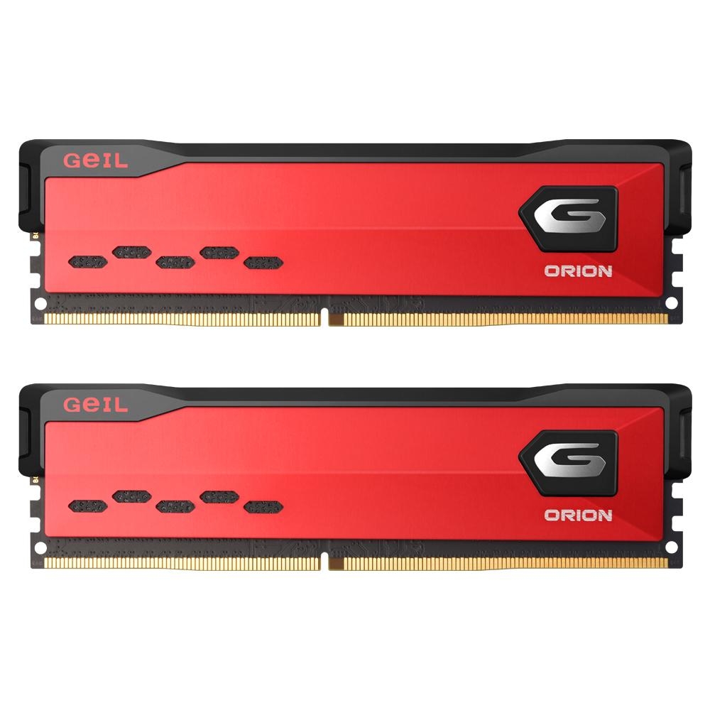 GeIL DDR4-3200 CL16-20-20 ORION Red 패키지 (32GB(16Gx2))