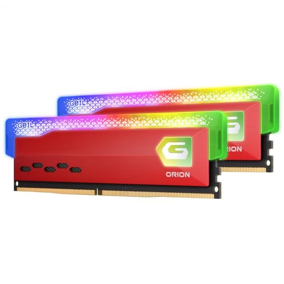 GeIL DDR4-3200 CL16 ORION RGB Red 패키지 16GB(8Gx2)
