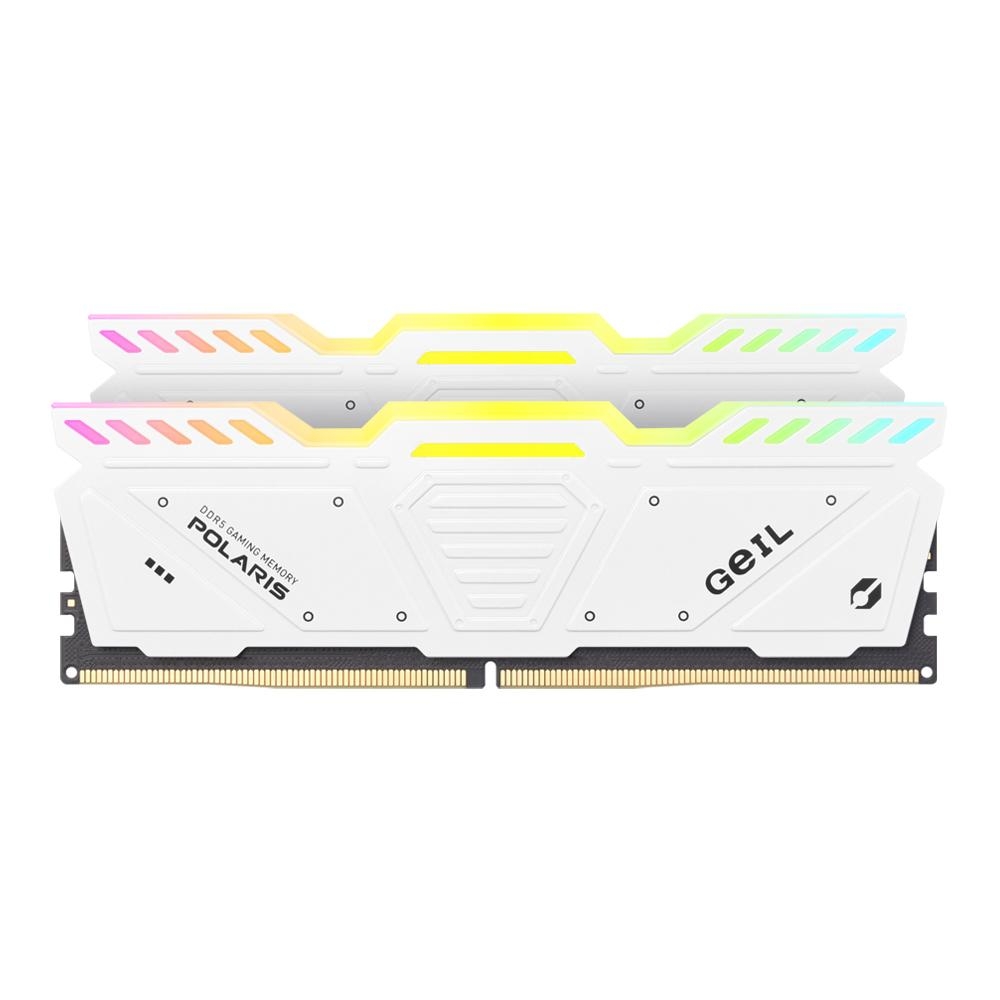 GeIL DDR5 5600 CL38 POLARIS RGB 화이트 패키지 32GB(16Gx2)