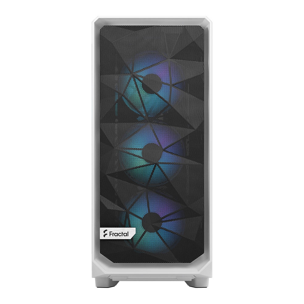 Fractal Design Meshify 2 Compact RGB Clear 강화유리 화이트