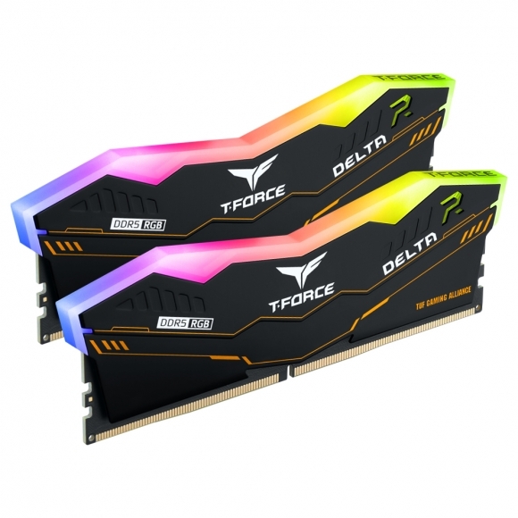 TEAMGROUP T-Force DDR5-6000 CL38 Delta TUF Gaming RGB 패키지 32GB(16Gx2)