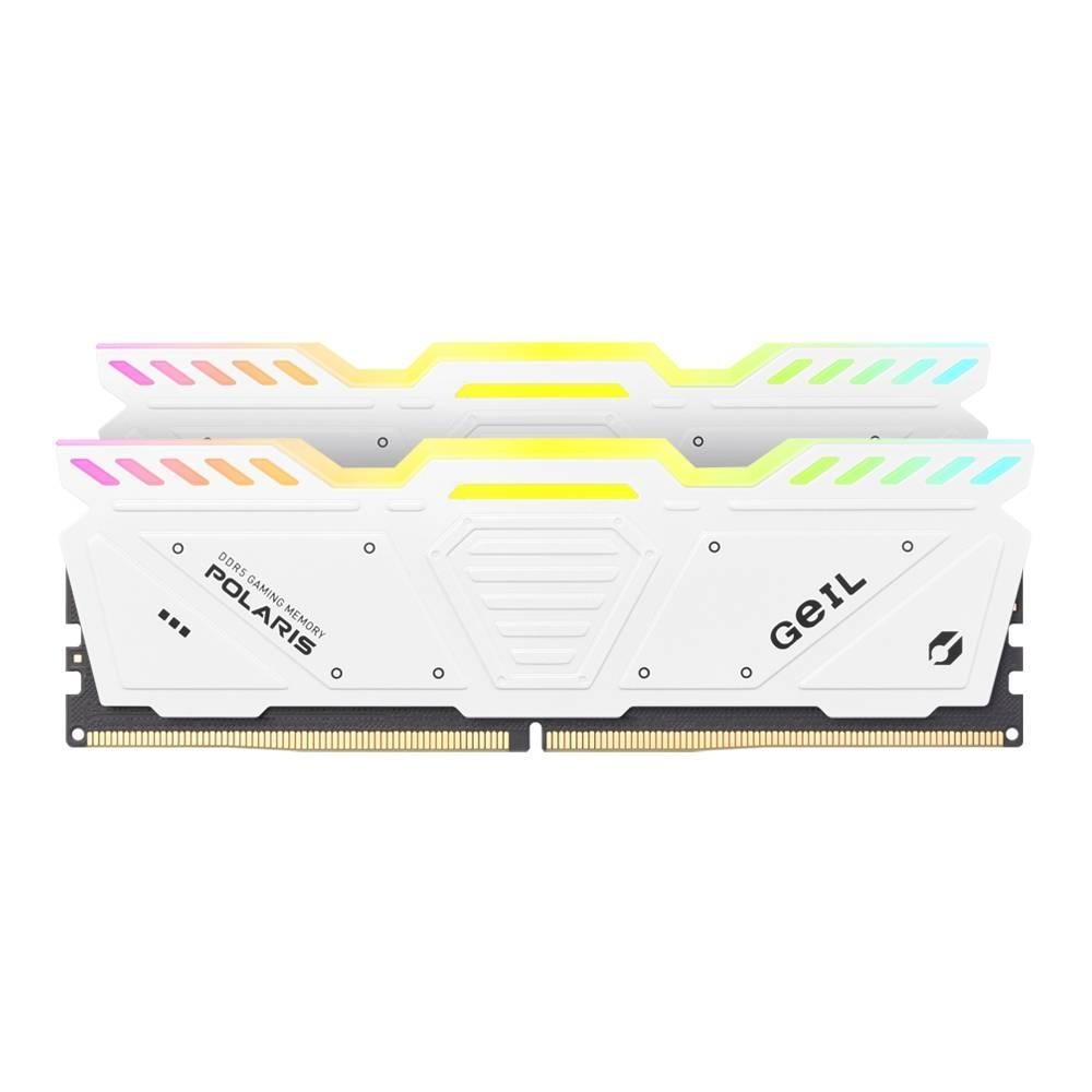 GeIL DDR5 6400 CL38 POLARIS RGB 화이트 패키지 32GB(16Gx2)