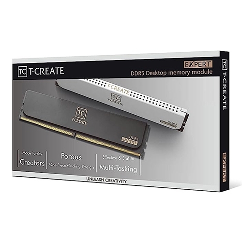 TEAMGROUP T-CREATE DDR5-6000 CL34 EXPERT 화이트 패키지 64GB(32Gx2)