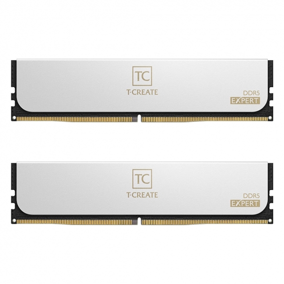 TEAMGROUP T-CREATE DDR5-6400 CL40 EXPERT 화이트 패키지 32GB(16Gx2)
