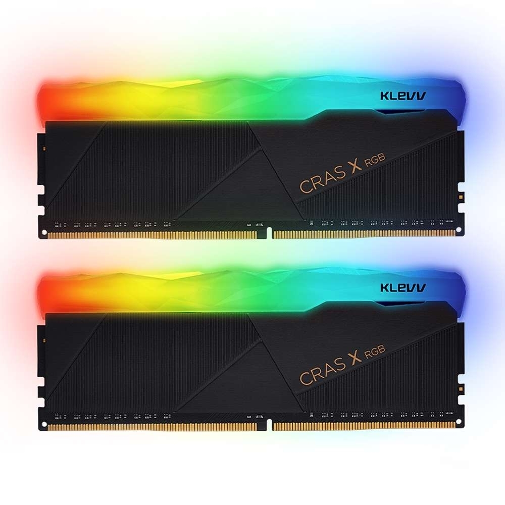 ESSENCORE KLEVV DDR4-3200 CL16 CRAS X RGB 블랙 패키지 서린 16GB(8Gx2)
