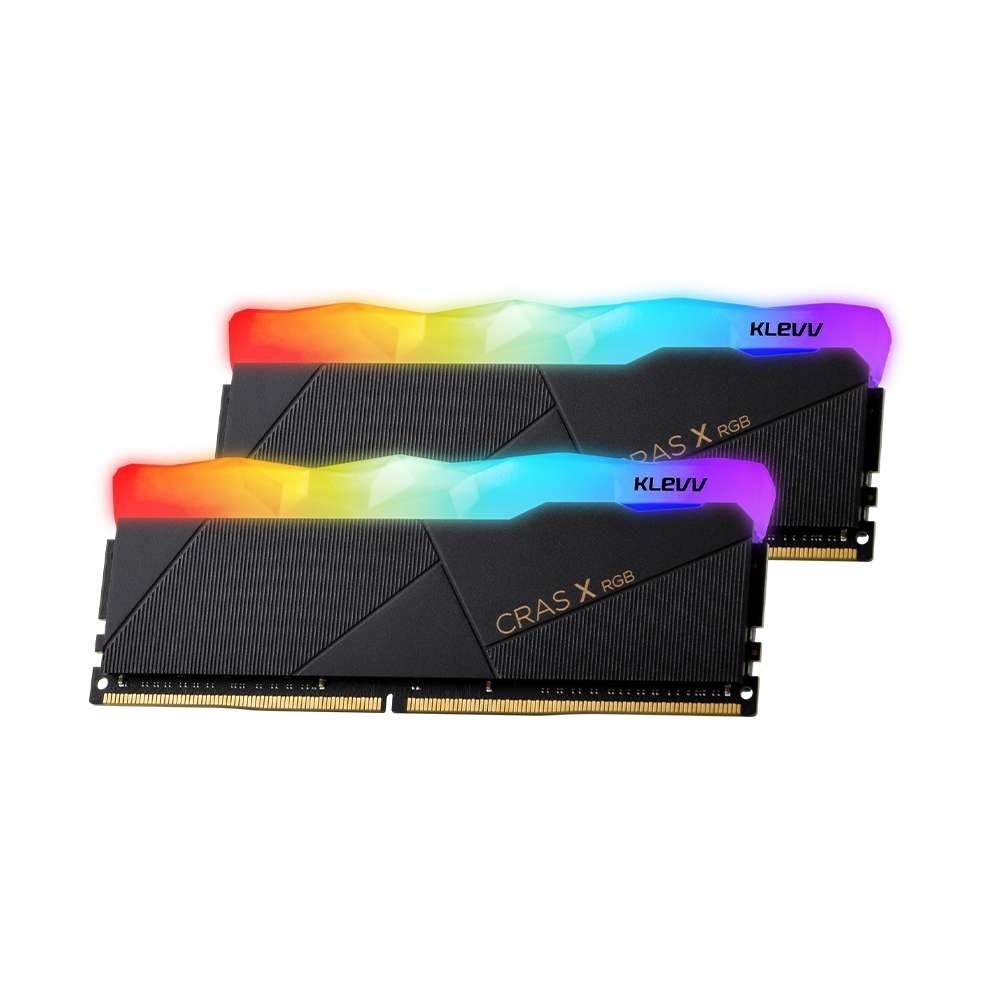 ESSENCORE KLEVV DDR4-3200 CL16 CRAS X RGB 블랙 패키지 서린 16GB(8Gx2)