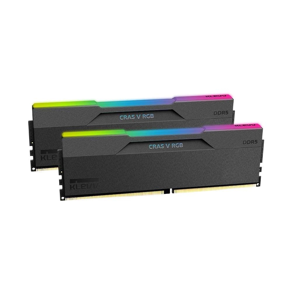 ESSENCORE KLEVV DDR5-6400 CL32 CRAS V RGB 블랙 패키지 서린 48GB(24Gx2)