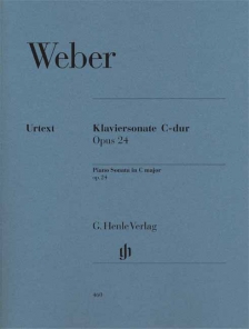 베버 피아노 소나타 in C Major, Op. 24 [HN 460] (Weber Piano Sonata in C Major Op. 24)