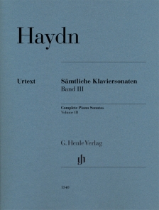 하이든 피아노 소나타집 III (핑거링) [HN 1340] (Haydn Complete Piano Sonata Volume III pb.)