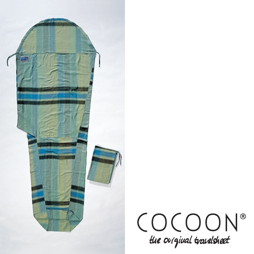 [FM23] 코쿤 여행용  머미라이너 - Cotton Flannel 100% African Rainbow