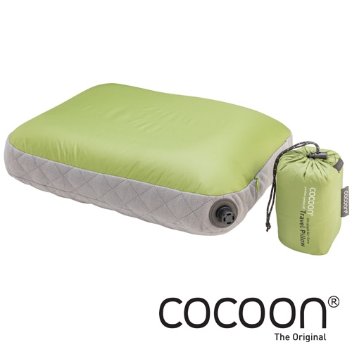 [ACP3-UL2Q] 코쿤 휴대용 울트라라이트 퀼팅 사각 여행용 베개 와사비
