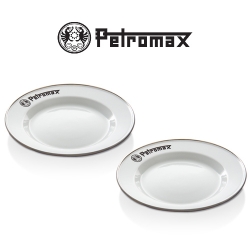 [PM-PX-PLATE-W] 페트로막스 에나멜 플레이트 캠핑용 접시(2개입) 화이트_22cm