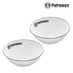 [PM-PX-BOWL-1-W] 페트로막스 에나멜 보울 캠핑용 그릇(2개입), 화이트_1L