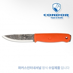 [CTK-63849] 콘도르 부시크래프트용 칼 테라소어 나이프 (오렌지)