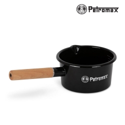 [PM-PX-PANEN1-S] 페트로막스 캠핑용 에나멜 팬 법랑냄비 1리터, 블랙