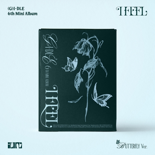 (여자)아이들 ((G)-idel) - 6th Mini Album 'I feel' (Butterfly Ver.)